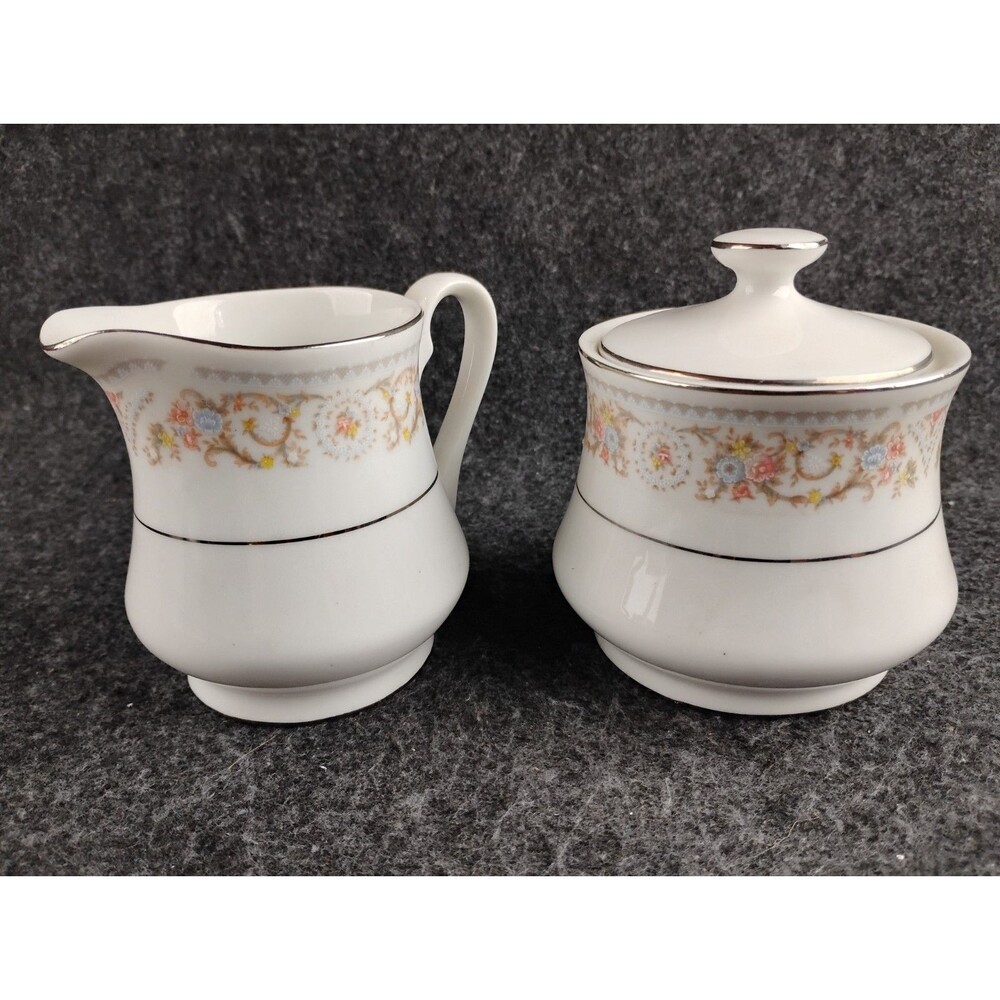 Vintage Sugar Bowl and Lid Lady Fair Sugar Bowl and Lid